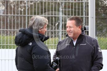 World © Octane Photographic Ltd. Formula 1 – Winter Test 1. Executive Director of McLaren Technology Group - Zak Brown. Circuit de Barcelona-Catalunya, Spain. Tuesday 27th February 2018.