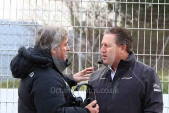 World © Octane Photographic Ltd. Formula 1 – Winter Test 1. Executive Director of McLaren Technology Group - Zak Brown. Circuit de Barcelona-Catalunya, Spain. Tuesday 27th February 2018.