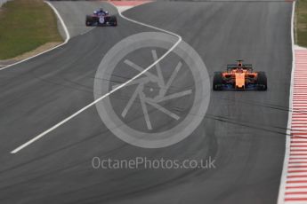 World © Octane Photographic Ltd. Formula 1 – Winter Test 1. McLaren MCL33 – Stoffel Vandoorne. Circuit de Barcelona-Catalunya, Spain. Tuesday 27th February 2018.