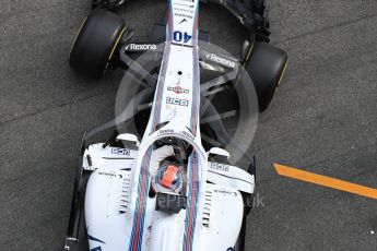World © Octane Photographic Ltd. Formula 1 – Winter Test 1. Williams Martini Racing FW41 – Robert Kubica. Circuit de Barcelona-Catalunya, Spain. Tuesday 27th February 2018.