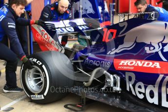 World © Octane Photographic Ltd. Formula 1 – Winter Test 1. Scuderia Toro Rosso STR13 – Pierre Gasly. Circuit de Barcelona-Catalunya, Spain. Tuesday 27th February 2018.