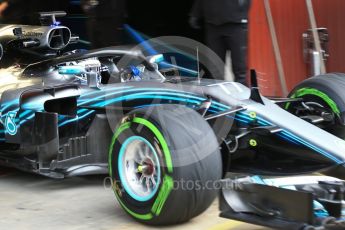 World © Octane Photographic Ltd. Formula 1 – Winter Test 1. Mercedes AMG Petronas Motorsport AMG F1 W09 EQ Power+ - Valtteri Bottas. Circuit de Barcelona-Catalunya, Spain. Tuesday 27th February 2018.