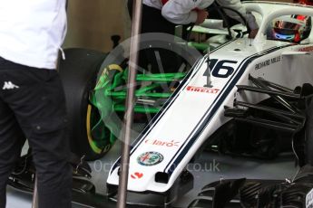 World © Octane Photographic Ltd. Formula 1 – Winter Test 1. Alfa Romeo Sauber F1 Team C37 – Charles Leclerc. Circuit de Barcelona-Catalunya, Spain. Tuesday 27th February 2018.