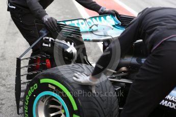 World © Octane Photographic Ltd. Formula 1 – Winter Test 1. Mercedes AMG Petronas Motorsport AMG F1 W09 EQ Power+ - Valtteri Bottas. Circuit de Barcelona-Catalunya, Spain. Tuesday 27th February 2018.