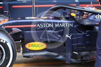 World © Octane Photographic Ltd. Formula 1 – Winter Test 1. Aston Martin Red Bull Racing TAG Heuer RB14 – Max Verstappen. Circuit de Barcelona-Catalunya, Spain. Tuesday 27th February 2018.