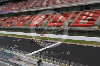 World © Octane Photographic Ltd. Formula 1 – Winter Test 1. Renault Sport F1 Team RS18 – Carlos Sainz. Circuit de Barcelona-Catalunya, Spain. Tuesday 27th February 2018.