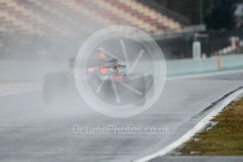 World © Octane Photographic Ltd. Formula 1 – Winter Test 1. Aston Martin Red Bull Racing TAG Heuer RB14 – Daniel Ricciardo. Circuit de Barcelona-Catalunya, Spain. Wednesday 28th February 2018.