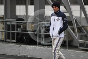 World © Octane Photographic Ltd. Formula 1 – Winter Test 1. Williams Martini Racing FW41 – Lance Stroll. Circuit de Barcelona-Catalunya, Spain. Wednesday 28th February 2018.