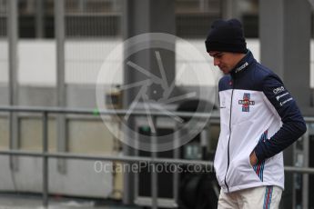 World © Octane Photographic Ltd. Formula 1 – Winter Test 1. Williams Martini Racing FW41 – Lance Stroll. Circuit de Barcelona-Catalunya, Spain. Wednesday 28th February 2018.