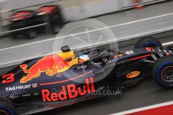 World © Octane Photographic Ltd. Formula 1 – Winter Test 1. Aston Martin Red Bull Racing TAG Heuer RB14 – Daniel Ricciardo. Circuit de Barcelona-Catalunya, Spain. Wednesday 28th February 2018.