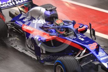 World © Octane Photographic Ltd. Formula 1 – Winter Test 1. Scuderia Toro Rosso STR13 – Brendon Hartley. Circuit de Barcelona-Catalunya, Spain. Wednesday 28th February 2018.