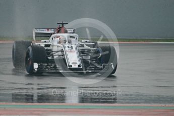 World © Octane Photographic Ltd. Formula 1 – Winter Test 1. Alfa Romeo Sauber F1 Team C37 – Marcus Ericsson. Circuit de Barcelona-Catalunya, Spain. Thursday 1st March 2018.