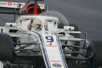 World © Octane Photographic Ltd. Formula 1 – Winter Test 1. Alfa Romeo Sauber F1 Team C37 – Marcus Ericsson. Circuit de Barcelona-Catalunya, Spain. Thursday 1st March 2018.