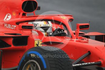 World © Octane Photographic Ltd. Formula 1 – Winter Test 1. Scuderia Ferrari SF71-H – Sebastian Vettel. Circuit de Barcelona-Catalunya, Spain. Thursday 1st March 2018.