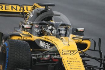 World © Octane Photographic Ltd. Formula 1 – Winter Test 1. Renault Sport F1 Team RS18 – Nico Hulkenberg. Circuit de Barcelona-Catalunya, Spain. Thursday 1st March 2018.