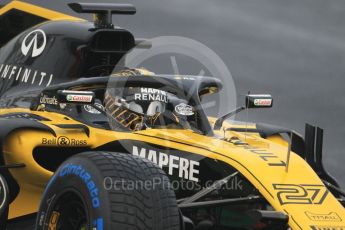 World © Octane Photographic Ltd. Formula 1 – Winter Test 1. Renault Sport F1 Team RS18 – Nico Hulkenberg. Circuit de Barcelona-Catalunya, Spain. Thursday 1st March 2018.