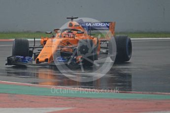 World © Octane Photographic Ltd. Formula 1 – Winter Test 1. McLaren MCL33 – Stoffel Vandoorne. Circuit de Barcelona-Catalunya, Spain. Thursday 1st March 2018.
