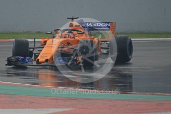 World © Octane Photographic Ltd. Formula 1 – Winter Test 1. McLaren MCL33 – Stoffel Vandoorne. Circuit de Barcelona-Catalunya, Spain. Thursday 1st March 2018.