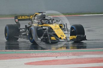 World © Octane Photographic Ltd. Formula 1 – Winter Test 1. Renault Sport F1 Team RS18 – Nico Hulkenberg. Circuit de Barcelona-Catalunya, Spain. Thursday 1st March 2018.