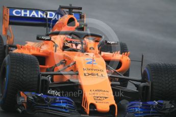 World © Octane Photographic Ltd. Formula 1 – Winter Test 1. McLaren MCL33 – Stoffel Vandoorne. Circuit de Barcelona-Catalunya, Spain. Thursday 1st March 2018.