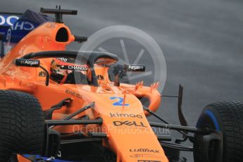 World © Octane Photographic Ltd. Formula 1 – Winter Test 1. McLaren MCL33 – Stoffel Vandoorne. Circuit de Barcelona-Catalunya, Spain. Thursday 1st March 2018.