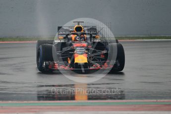 World © Octane Photographic Ltd. Formula 1 – Winter Test 1. Aston Martin Red Bull Racing TAG Heuer RB14 – Max Verstappen. Circuit de Barcelona-Catalunya, Spain. Thursday 1st March 2018.