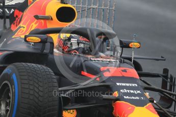 World © Octane Photographic Ltd. Formula 1 – Winter Test 1. Aston Martin Red Bull Racing TAG Heuer RB14 – Max Verstappen. Circuit de Barcelona-Catalunya, Spain. Thursday 1st March 2018.