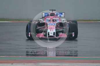 World © Octane Photographic Ltd. Formula 1 – Winter Test 1. Sahara Force India VJM11 - Sergio Perez. Circuit de Barcelona-Catalunya, Spain. Thursday 1st March 2018.