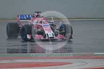 World © Octane Photographic Ltd. Formula 1 – Winter Test 1. Sahara Force India VJM11 - Sergio Perez. Circuit de Barcelona-Catalunya, Spain. Thursday 1st March 2018.