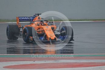 World © Octane Photographic Ltd. Formula 1 – Winter Test 1. McLaren MCL33 – Stoffel Vandoorne. Circuit de Barcelona-Catalunya, Spain. Thursday 1st March 2018.