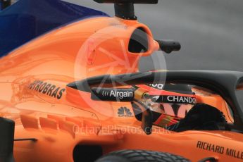 World © Octane Photographic Ltd. Formula 1 – Winter Test 1. McLaren MCL33 – Stoffel Vandoorne. Circuit de Barcelona-Catalunya, Spain. Thursday 1st March 2018.