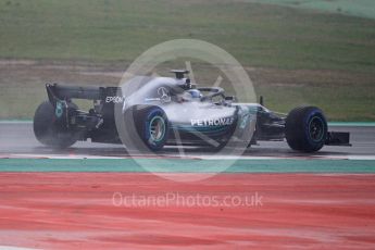 World © Octane Photographic Ltd. Formula 1 – Winter Test 1. Mercedes AMG Petronas Motorsport AMG F1 W09 EQ Power+ - Valtteri Bottas. Circuit de Barcelona-Catalunya, Spain. Thursday 1st March 2018.