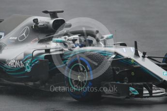 World © Octane Photographic Ltd. Formula 1 – Winter Test 1. Mercedes AMG Petronas Motorsport AMG F1 W09 EQ Power+ - Valtteri Bottas. Circuit de Barcelona-Catalunya, Spain. Thursday 1st March 2018.