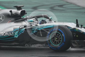 World © Octane Photographic Ltd. Formula 1 – Winter Test 1. Mercedes AMG Petronas Motorsport AMG F1 W09 EQ Power+ - Valtteri Bottas. Circuit de Barcelona-Catalunya, Spain. Thursday 1st March 2018.