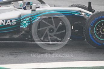 World © Octane Photographic Ltd. Formula 1 – Winter Test 1. Mercedes AMG Petronas Motorsport AMG F1 W09 EQ Power+ - Valtteri Bottas. Circuit de Barcelona-Catalunya, Spain. Thursday 1st March 2018.