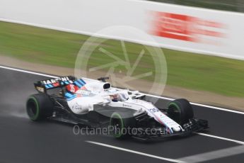 World © Octane Photographic Ltd. Formula 1 – Winter Test 1. Williams Martini Racing FW41 – Sergey Sirotkin. Circuit de Barcelona-Catalunya, Spain. Thursday 1st March 2018.