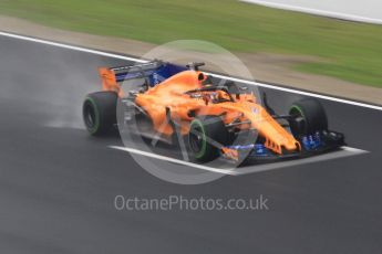 World © Octane Photographic Ltd. Formula 1 – Winter Test 1. McLaren MCL33 – Stoffel Vandoorne. Circuit de Barcelona-Catalunya, Spain. Thursday 1st March 2018.