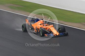 World © Octane Photographic Ltd. Formula 1 – Winter Test 1. McLaren MCL33 – Stoffel Vandoorne. Circuit de Barcelona-Catalunya, Spain. Thursday 1st March 2018.