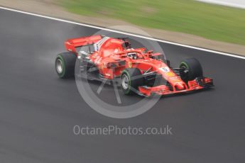 World © Octane Photographic Ltd. Formula 1 – Winter Test 1. Scuderia Ferrari SF71-H – Sebastian Vettel, Circuit de Barcelona-Catalunya, Spain. Thursday 1st March 2018.