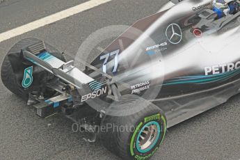 World © Octane Photographic Ltd. Formula 1 – Winter Test 1. Mercedes AMG Petronas Motorsport AMG F1 W09 EQ Power+ - Valtteri Bottas. Circuit de Barcelona-Catalunya, Spain. Thursday 1st March 2018.