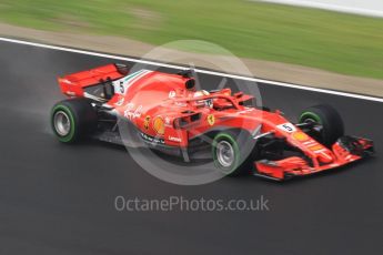 World © Octane Photographic Ltd. Formula 1 – Winter Test 1. Scuderia Ferrari SF71-H – Sebastian Vettel, Circuit de Barcelona-Catalunya, Spain. Thursday 1st March 2018.