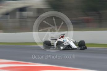 World © Octane Photographic Ltd. Formula 1 – Winter Test 1. Alfa Romeo Sauber F1 Team C37 – Marcus Ericsson. Circuit de Barcelona-Catalunya, Spain. Thursday 1st March 2018.