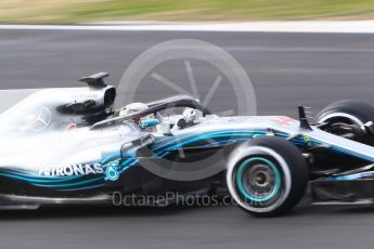 World © Octane Photographic Ltd. Formula 1 – Winter Test 1. Mercedes AMG Petronas Motorsport AMG F1 W09 EQ Power+ - Lewis Hamilton. Circuit de Barcelona-Catalunya, Spain. Thursday 1st March 2018.