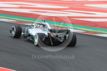 World © Octane Photographic Ltd. Formula 1 – Winter Test 1. Mercedes AMG Petronas Motorsport AMG F1 W09 EQ Power+ - Lewis Hamilton. Circuit de Barcelona-Catalunya, Spain. Thursday 1st March 2018.