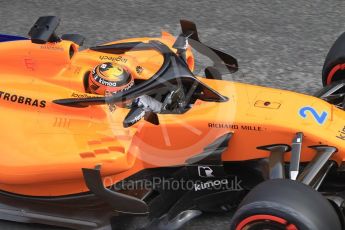 World © Octane Photographic Ltd. Formula 1 – Winter Test 1. McLaren MCL33 – Stoffel Vandoorne. Circuit de Barcelona-Catalunya, Spain. Thursday 1st March 2018.