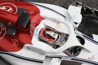 World © Octane Photographic Ltd. Formula 1 – Winter Test 1. Alfa Romeo Sauber F1 Team C37 – Charles Leclerc. Circuit de Barcelona-Catalunya, Spain. Thursday 1st March 2018.