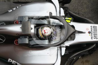 World © Octane Photographic Ltd. Formula 1 – Winter Test 1. Mercedes AMG Petronas Motorsport AMG F1 W09 EQ Power+ - Lewis Hamilton. Circuit de Barcelona-Catalunya, Spain. Thursday 1st March 2018.