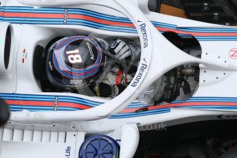 World © Octane Photographic Ltd. Formula 1 – Winter Test 1. Williams Martini Racing FW41 – Lance Stroll. Circuit de Barcelona-Catalunya, Spain. Thursday 1st March 2018.