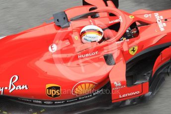 World © Octane Photographic Ltd. Formula 1 – Winter Test 1. Scuderia Ferrari SF71-H – Sebastian Vettel, Circuit de Barcelona-Catalunya, Spain. Thursday 1st March 2018.