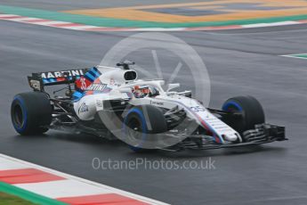 World © Octane Photographic Ltd. Formula 1 – Winter Test 1. Williams Martini Racing FW41 – Sergey Sirotkin. Circuit de Barcelona-Catalunya, Spain. Thursday 1st March 2018.